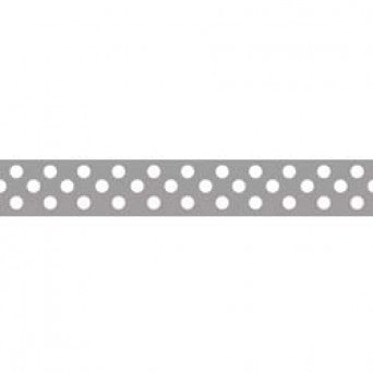 3/8" White Dots Grosgrain Ribbon - Various Colours