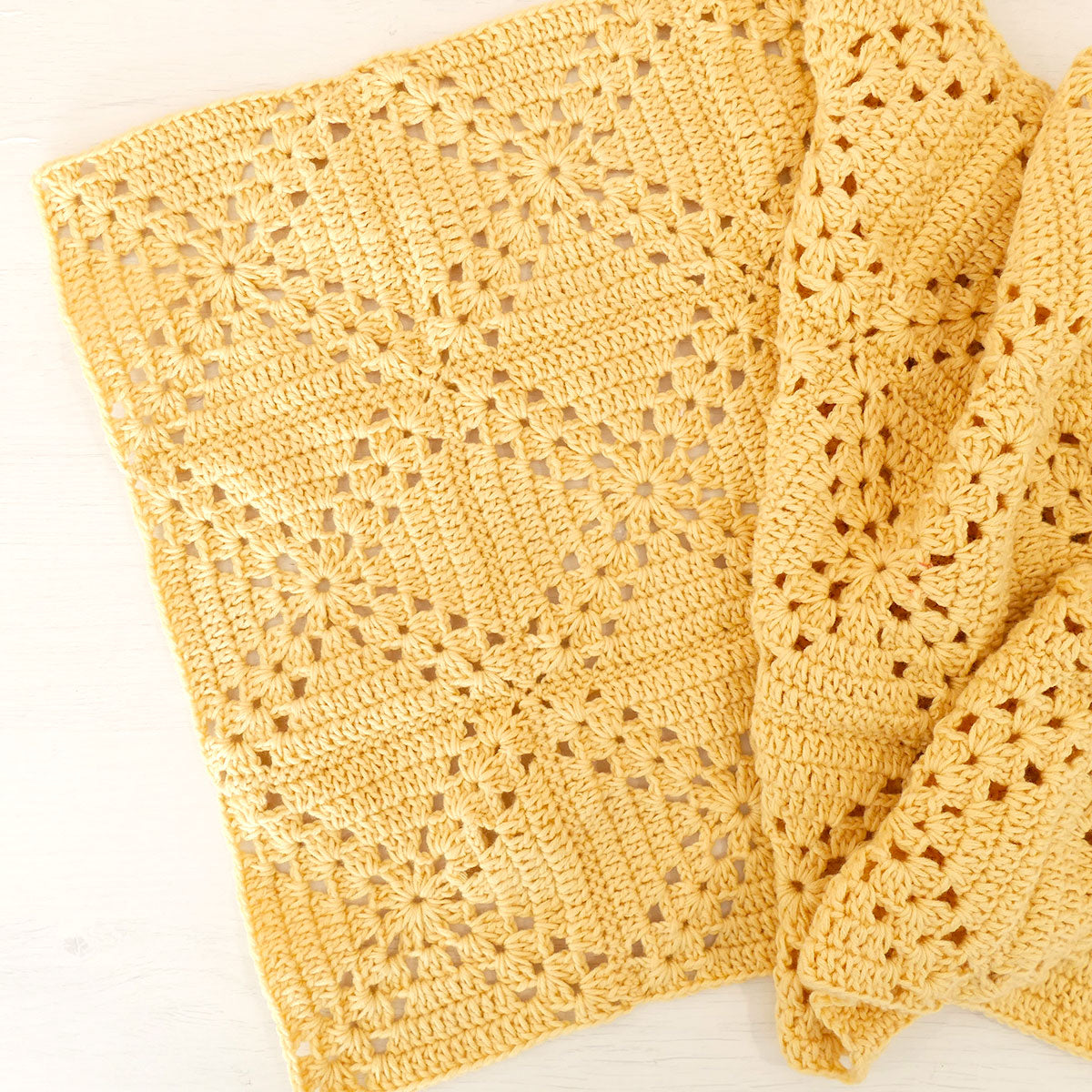 Crochet Lattice Blanket PDF Pattern